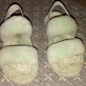 UGG furry sandels